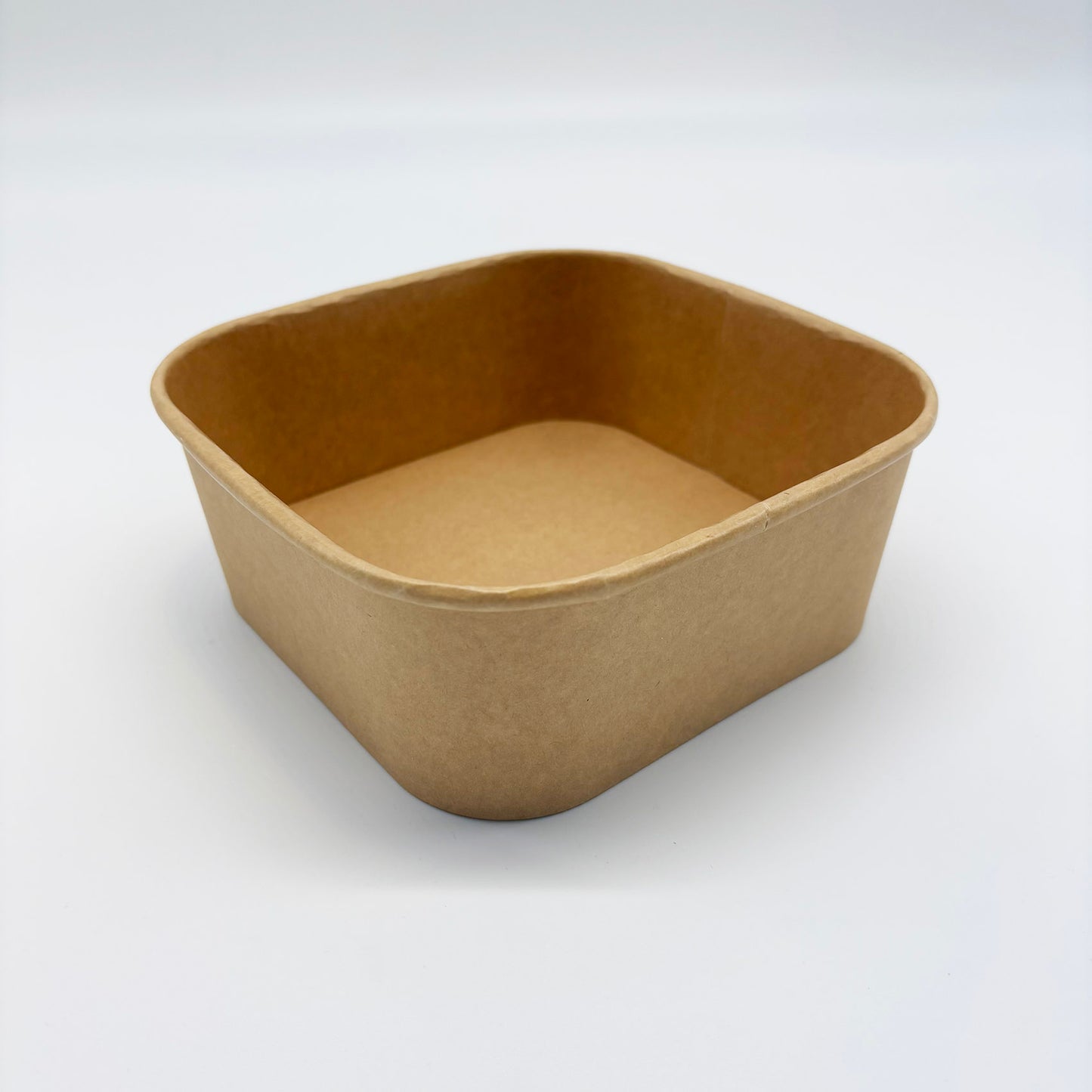 1250ml Square Kraft Container - 300pk