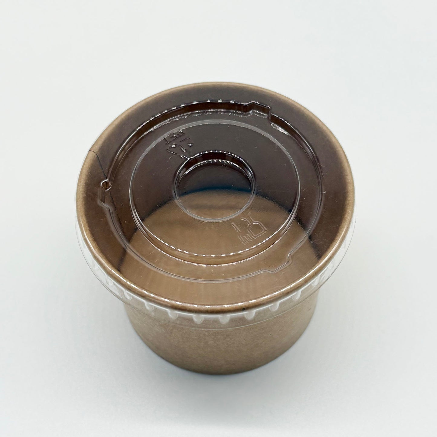 4OZ Kraft Sauce Cup PP Lid - 1000pk