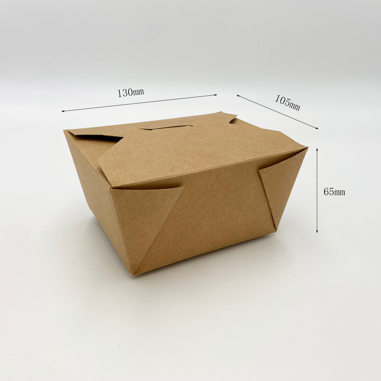 750ml Kraft Takeaway Box No.1- 450pk