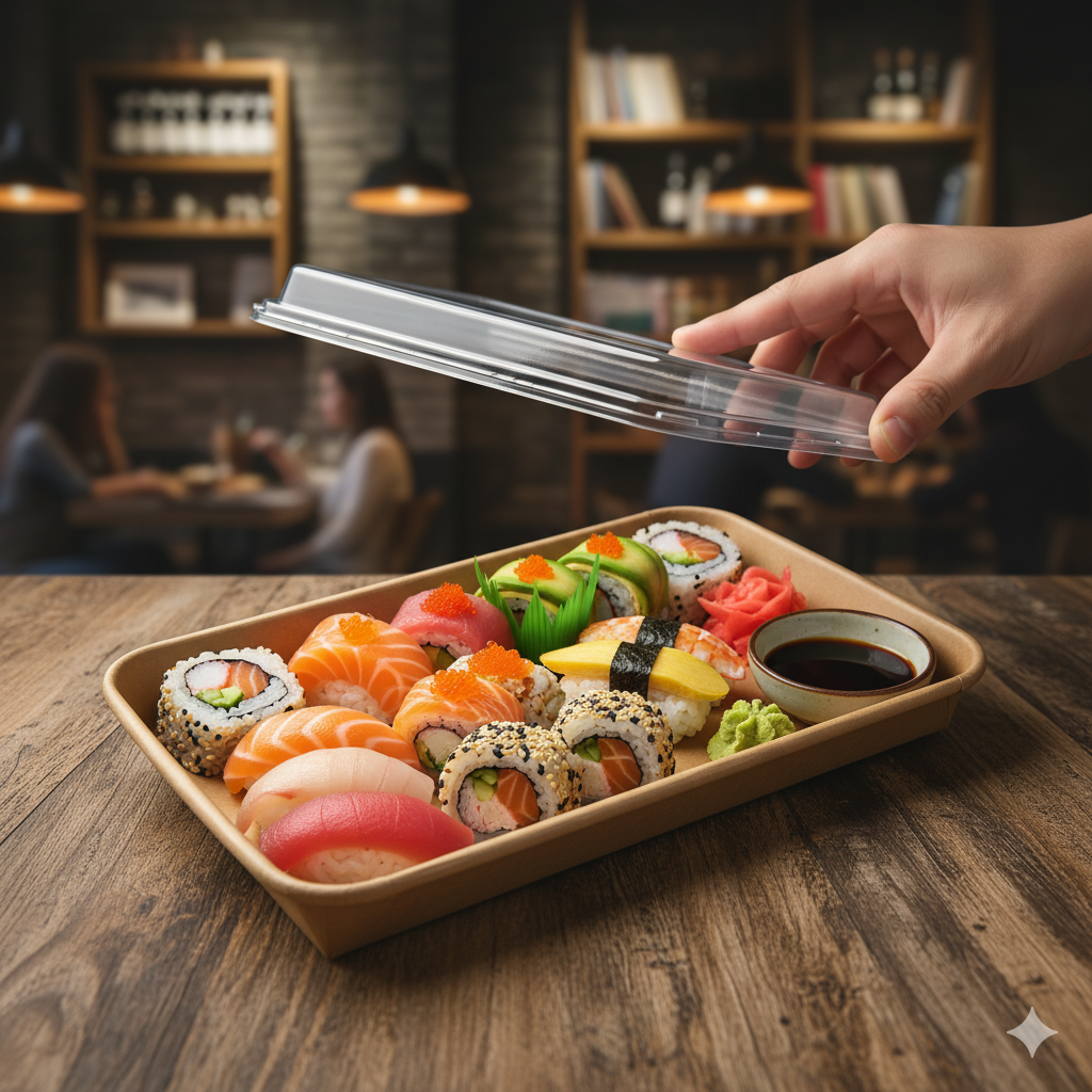 Paper Sushi Tray