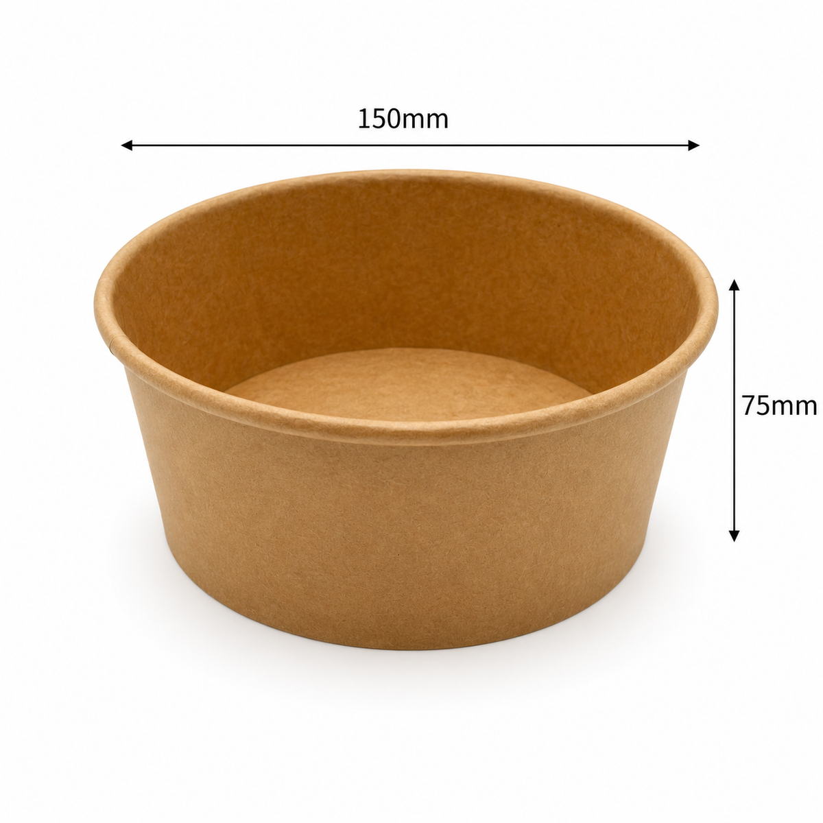 1000ml Kraft Bowl - 300pk