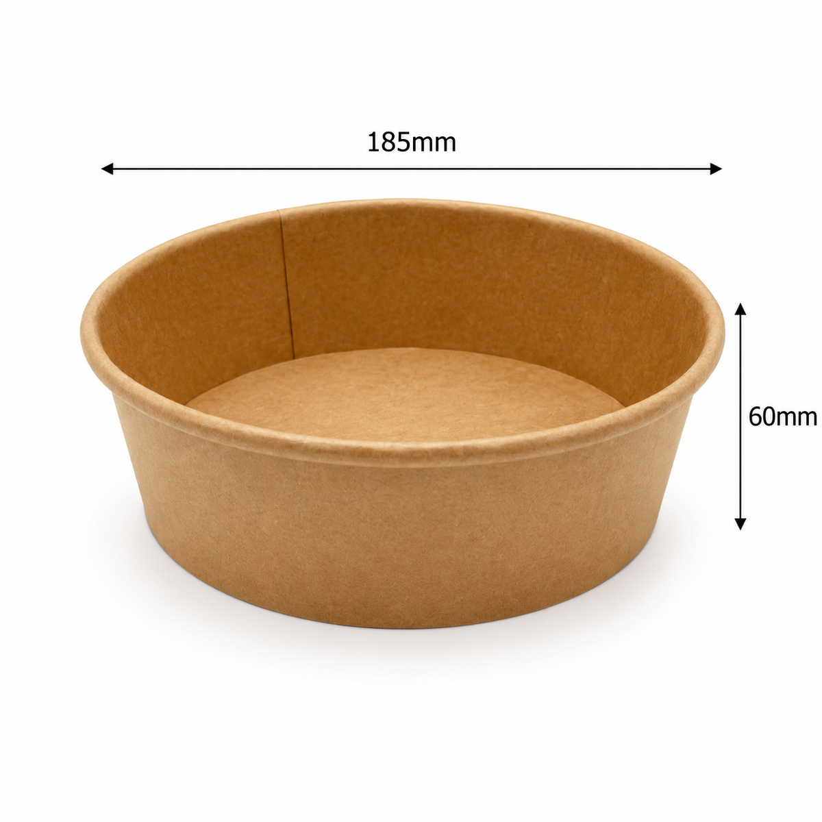 1100ml Kraft Bowl - 300pk