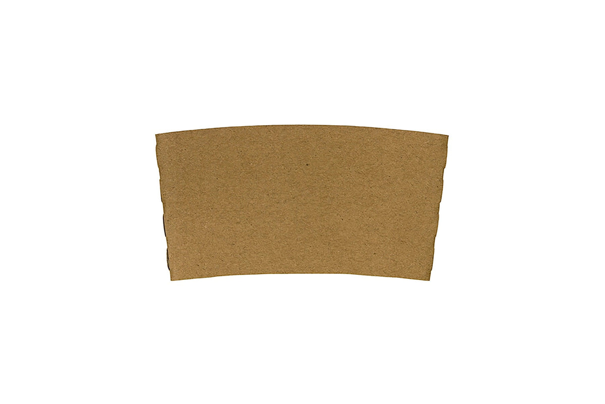 10oz 12oz 16oz Kraft Coffee Cup Sleeve-2000pk