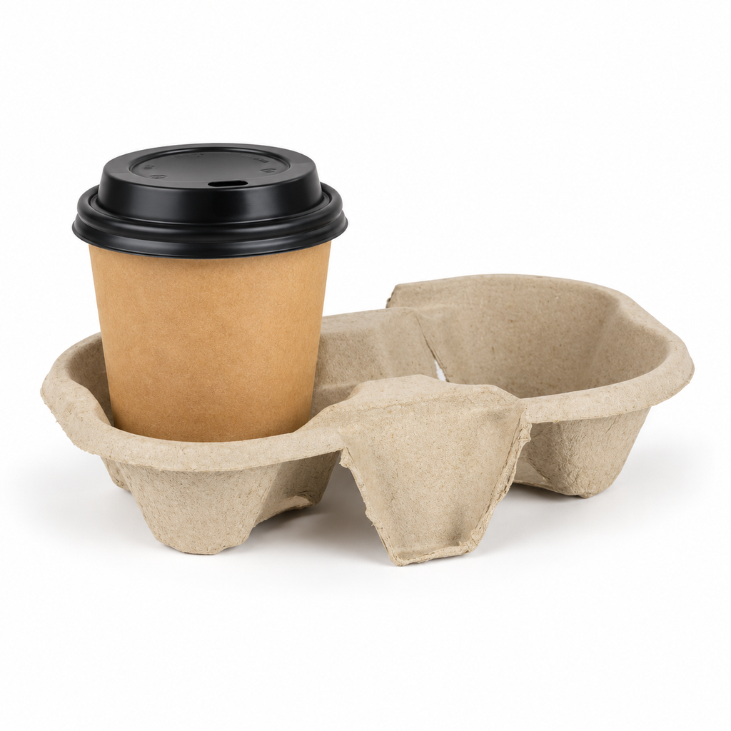 2 Cup Pulp Carrier Holder Trays - 360 pk