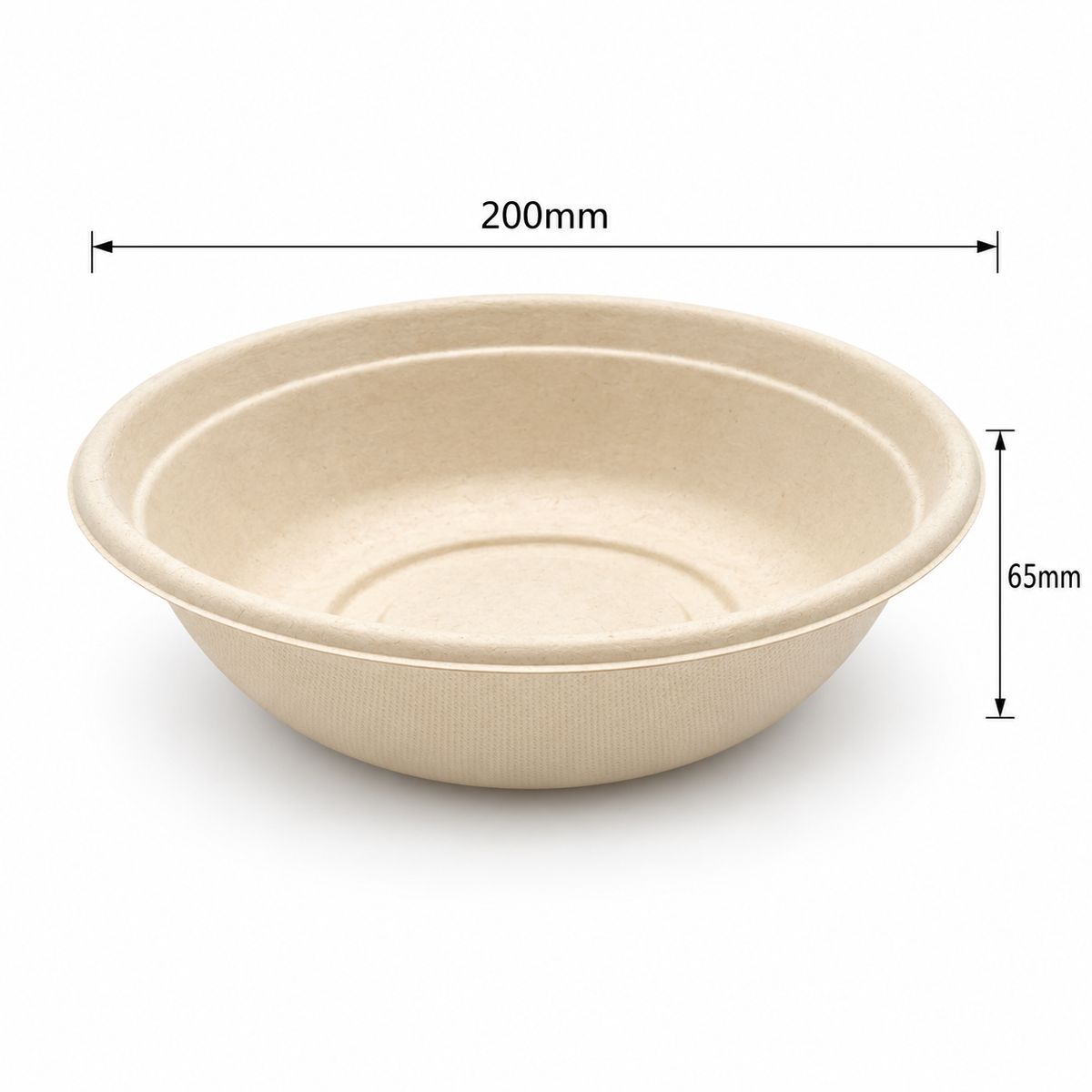 32oz Bagasse Bowl - 500pk
