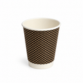 4oz Rippled Double Wall Espresso Cups-1000pk