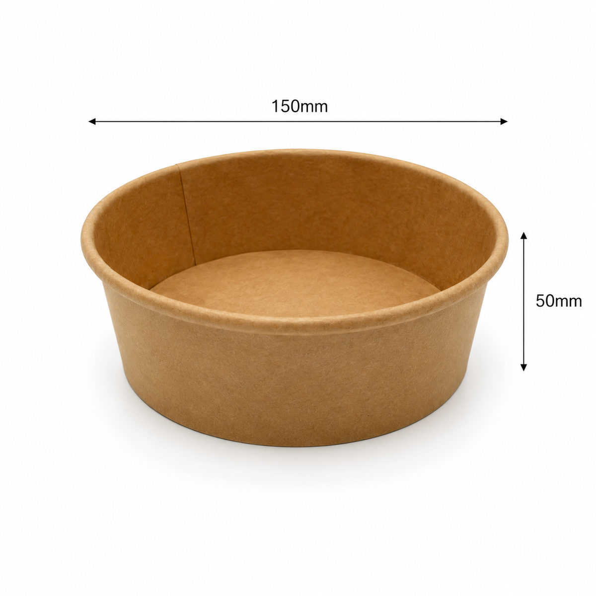 500ml Kraft Bowl - 300pk
