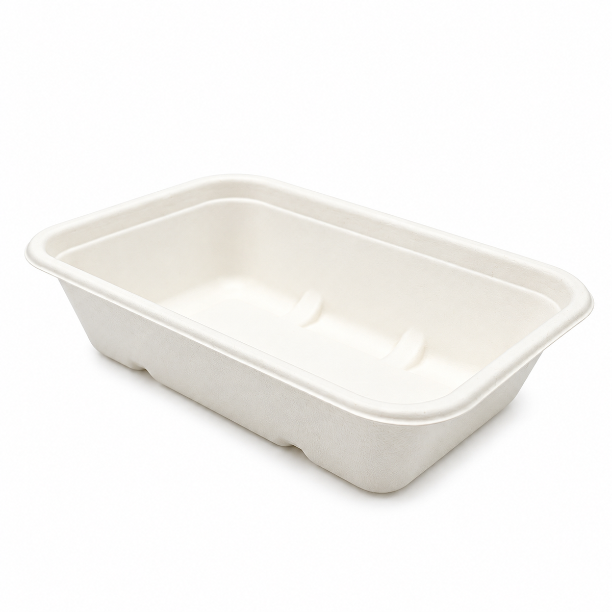 550ml Bagasse Rectangle Container - 500pk