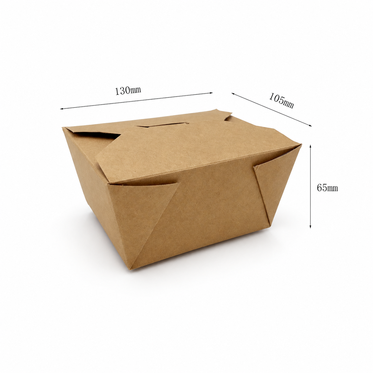 750ml Kraft Takeaway Box No.1- 450pk