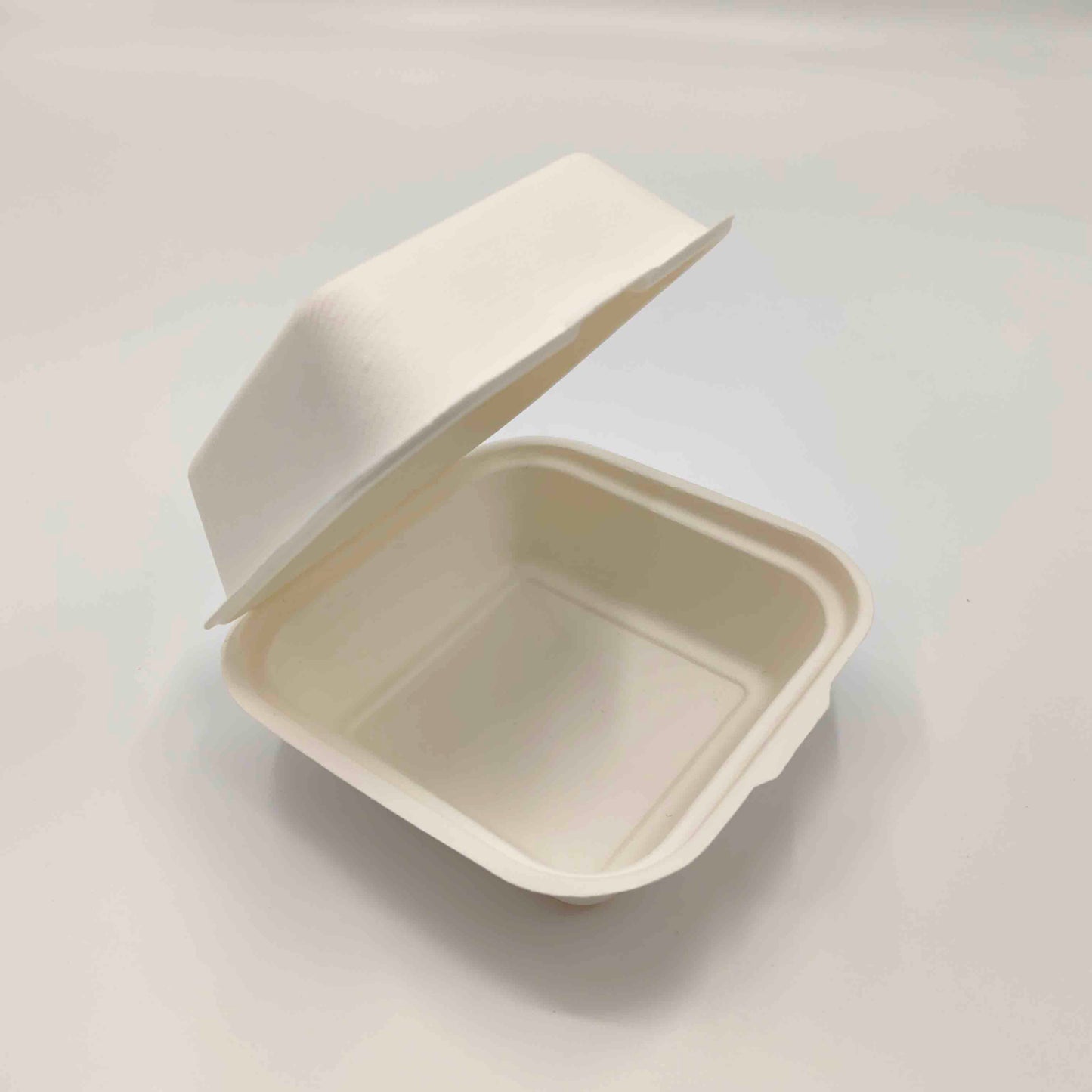 6x6" Bagasse Burger Box - 500pk