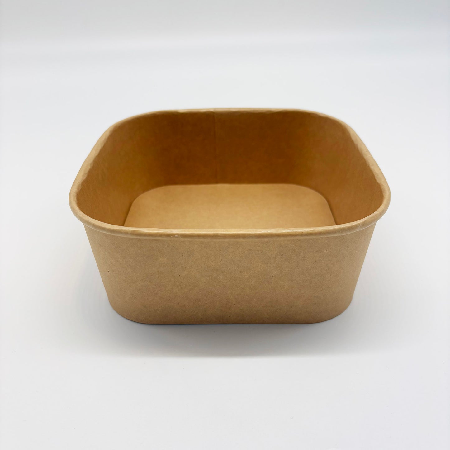 1250ml Square Kraft Container - 300pk