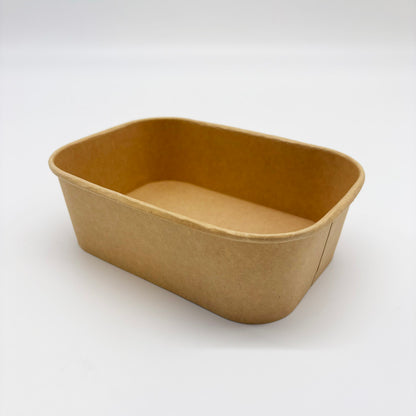 750ml Rectangular V2 Kraft - 300PK