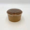 PP Lid - Kraft Bowl D185mm - 300pk