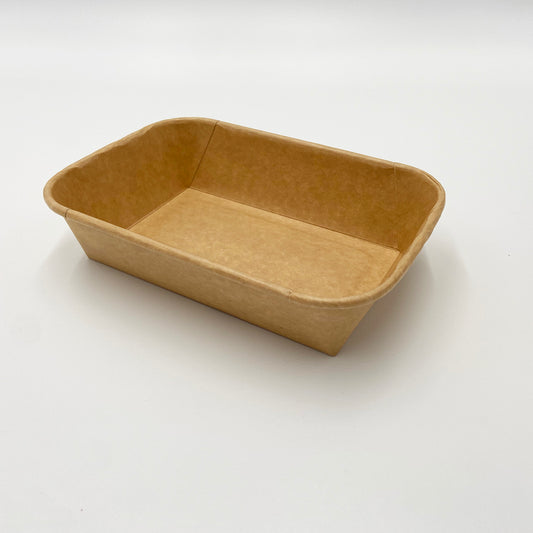 Kraft Square Rectangle Containers – BASEBETTER TECH