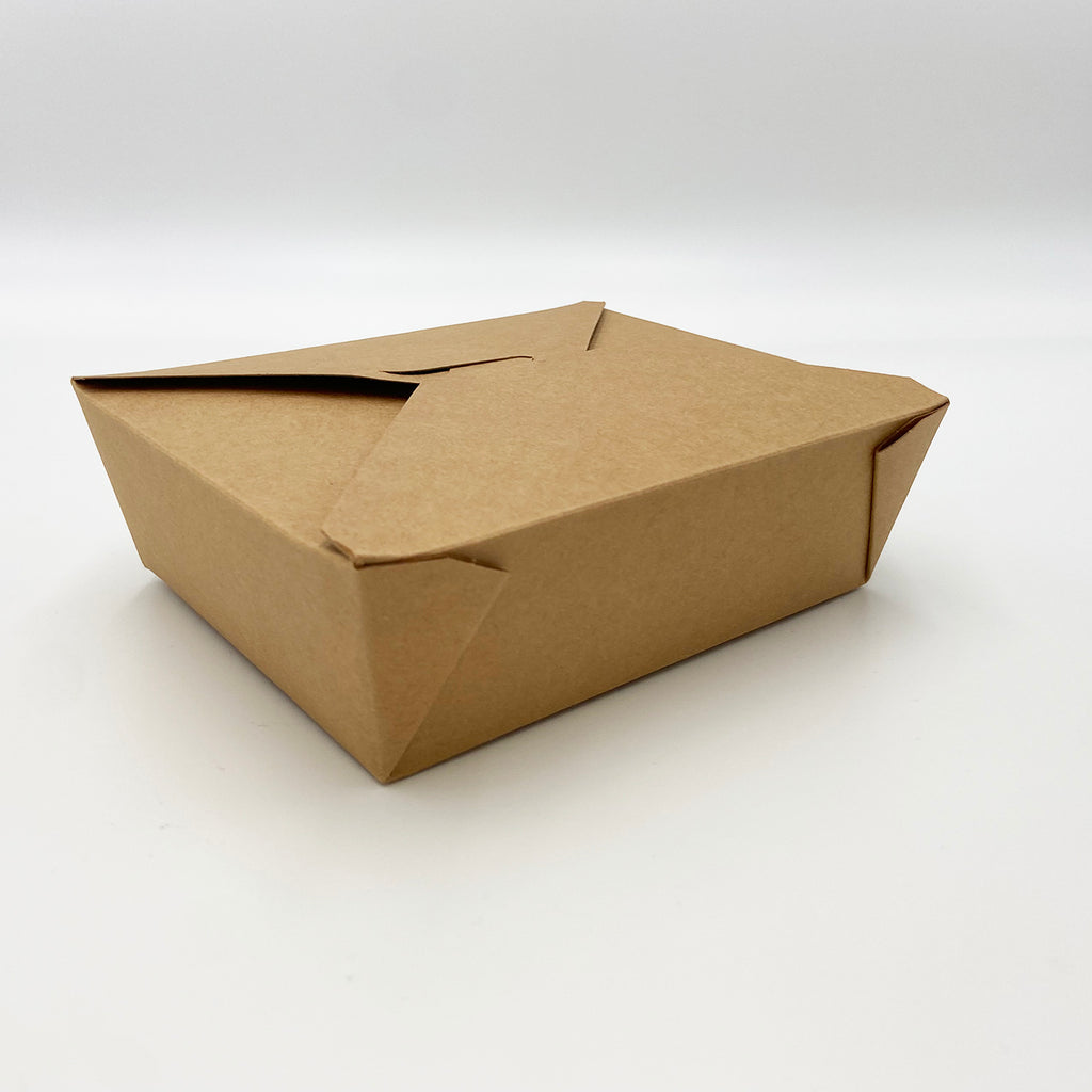 1000ml Kraft Takeaway Box No.5 - 200pk