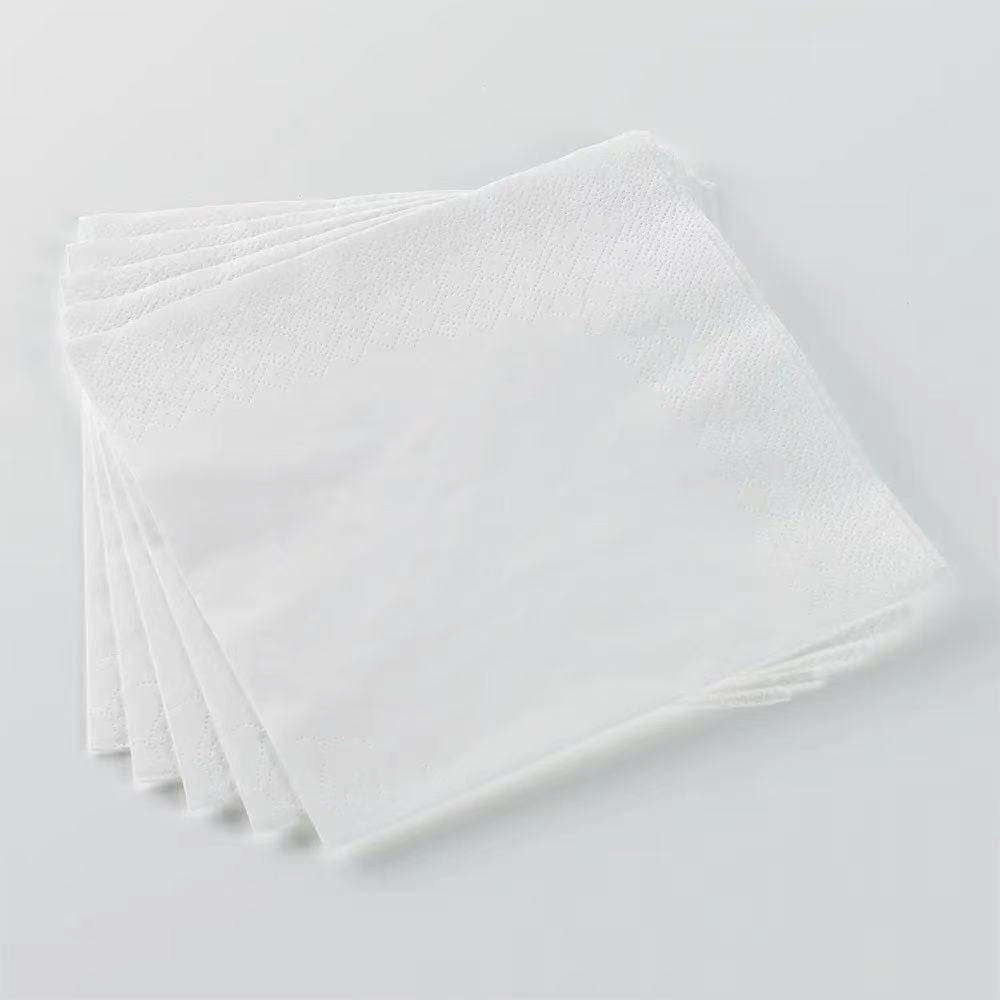 4 Fold 2Ply White Napkins 33 X 33cm (2000pcs)