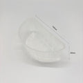 PP 185MM 1300ML/1100ML KRAFT ROUND BOWL INSERT-300PK
