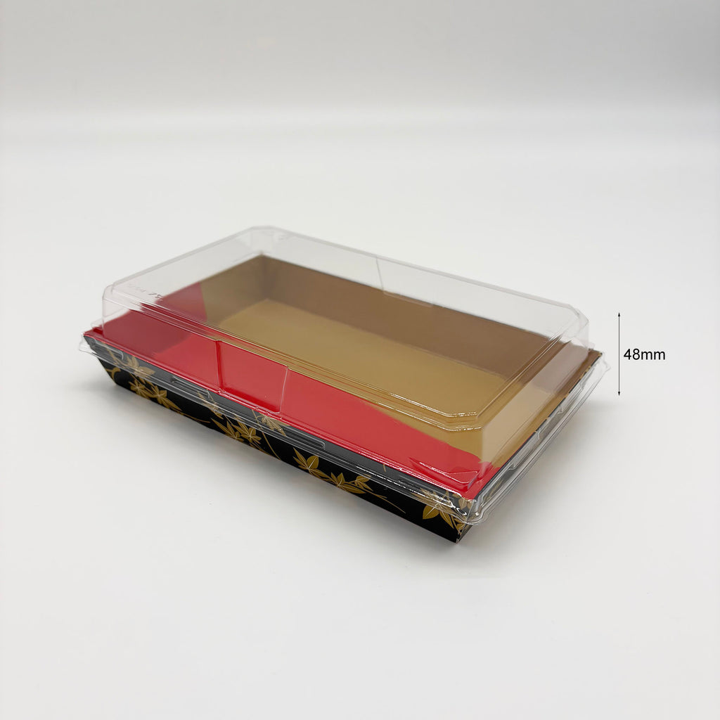 Recyclable Paper Sushi Tray Sushi Box No.7  20-12 W/LID- 400 sets