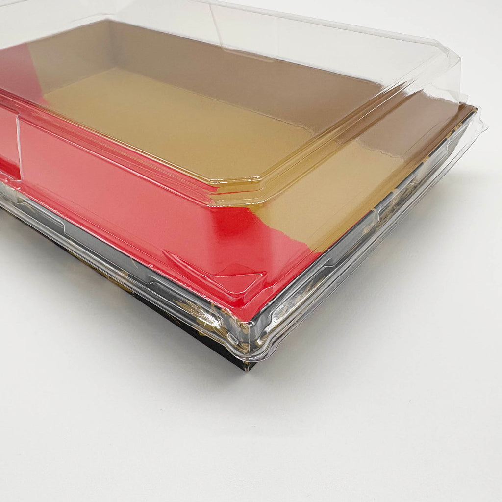 Recyclable Paper Sushi Tray Sushi Box No.7  20-12 W/LID- 400 sets