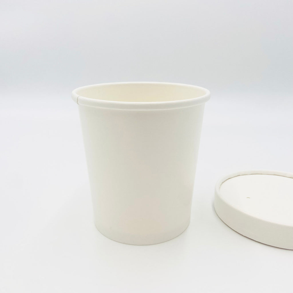 12oz Soup container white card  - 500pk