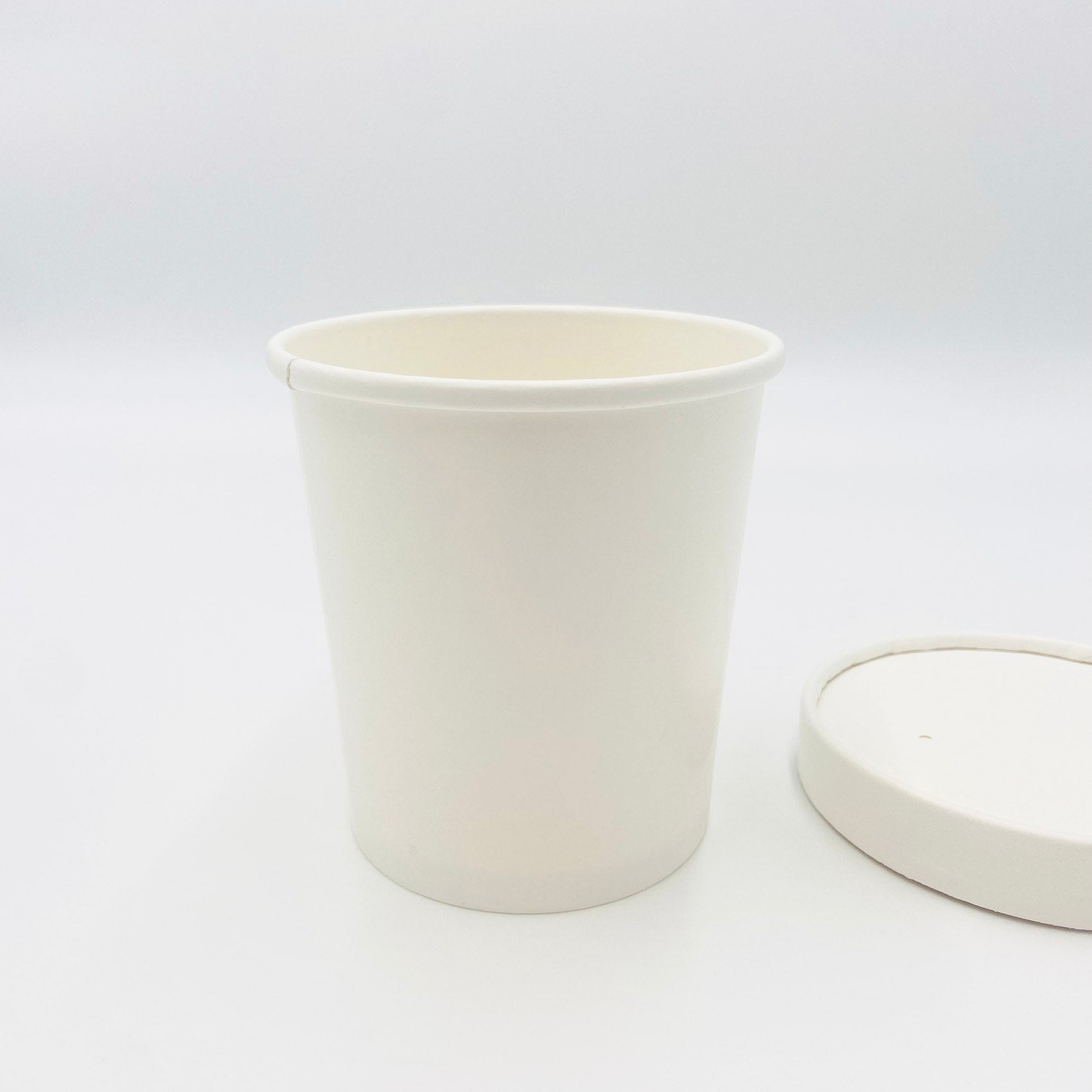 12oz Soup container white card  - 500pk