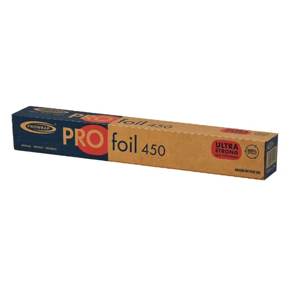 6 Rolls Prowrap Premium Catering Foil 45cm x 75m