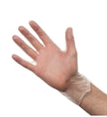 Disposable Transparent Vinyl Gloves Medium (Pack of 10x100)